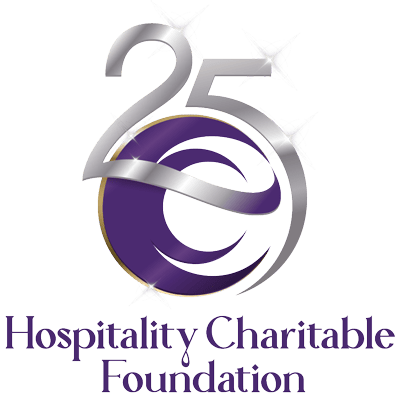 Hospitality Charitable Foundation – 25th Anniversary logo